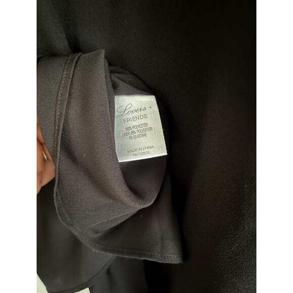 Lovers + Friends | Revolve | Gracie Dress in Black | Split Sleeve | Sz XS - Picture 5 of 7